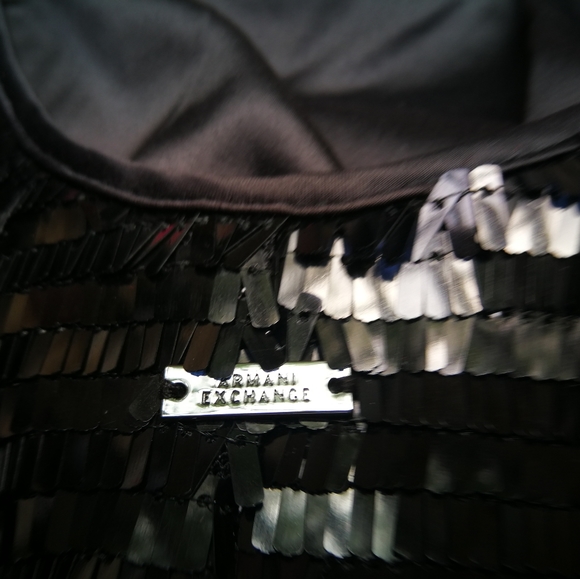 A/X Armani Exchange Metallic Sequin Dress - Picture 4 of 9